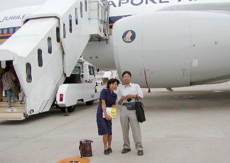 �O���Sigapore Airline�ɏ��܂����I