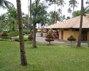 Outside the room at the hotel