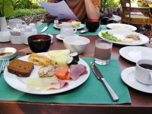 Breakfast at Sheraton Hotel 1