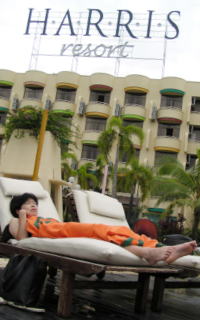 Harris resort Pool side 2