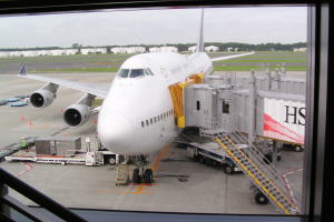 Airplane of the Singapore Airline