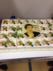 還暦祝いのケーキ