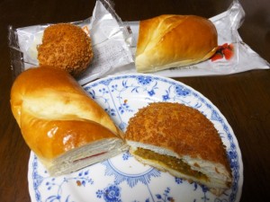 カレーパン＆ジャム・マーガリン