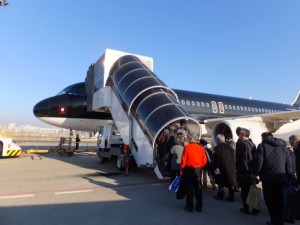 黒い飛行機