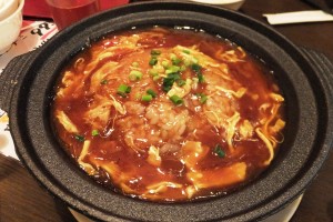 フカヒレあんかけ炒飯