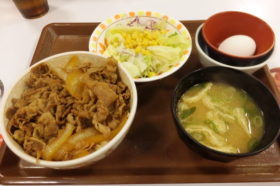 牛丼セット