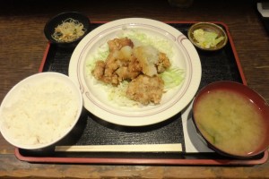 唐揚げ定食