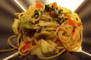 しらすのパスタ