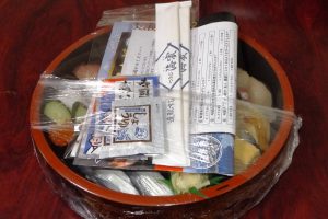 つきじ海賓：配達直後