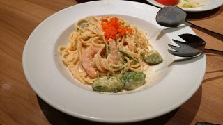海老とアボカドの冷製明太クリーム｜ラパウザ アトレ川崎店