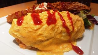 ハントンライス（アップ：オムライス側）