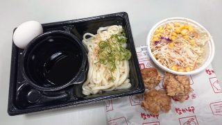 うどん・唐揚げ・サラダ｜なか卯 八王子店
