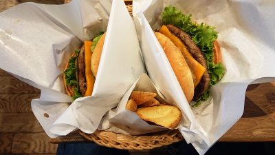 バーガーとポテト｜フレッシュネスバーガー 新川崎スクエア