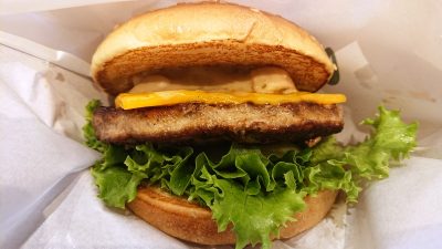 マッシュルームチーズバーガー｜フレッシュネスバーガー 新川崎スクエア